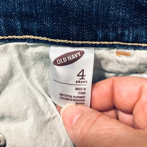 Old Navy The Sweetheart Denim Jeans Skinny Size 4 - Picture 8 of 9